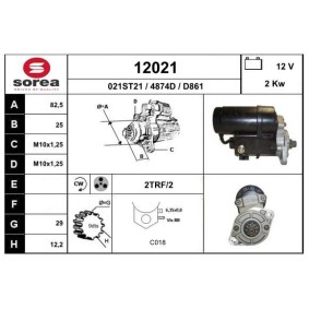 Köp Startmotor av EAI 12021 till det låga priset 3773,08 kr
