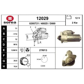 Köp Startmotor av EAI 12029 till det låga priset 1810,72 kr