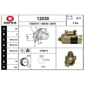 Compre Motor de arranque da EAI 12030 a um preço baixo por 193,67 €