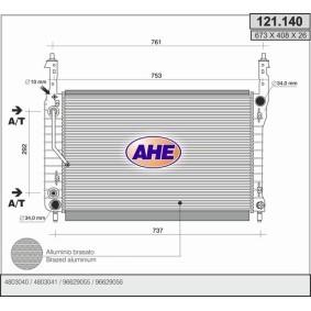 Acquista Radiatore motore da AHE 121.140 a buon mercato per soli 291,85 €