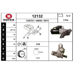 Köp Startmotor av EAI 12132 till det låga priset 2797,16 kr