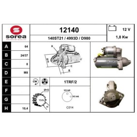 Köp Startmotor av EAI 12140 till det låga priset 1502,60 kr