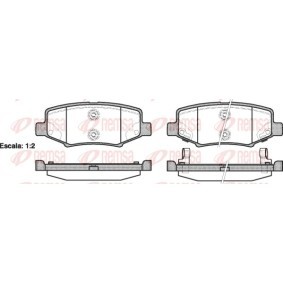 Bremsbeläge für JEEP von KAWE