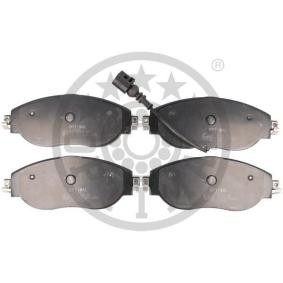 Achetez des Plaquettes de frein OPTIMAL 12668 à prix pour 41,42 €