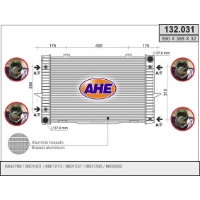 Acquista Radiatore motore da AHE 132.031 a buon mercato per soli 168,15 €