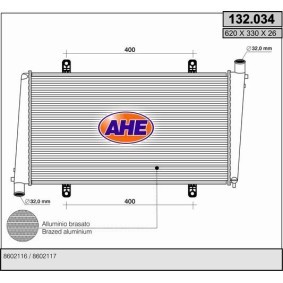Acquista Radiatore motore da AHE 132.034 a buon mercato per soli 131,34 €