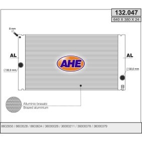 Acquista Radiatore motore da AHE 132.047 a buon mercato per soli 233,82 €