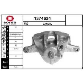 Acquista Pinza freno da SNRA 1374634 a buon mercato per soli 176,16 €