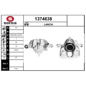 Acquista Pinza freno da SNRA 1374638 a buon mercato per soli 81,10 €