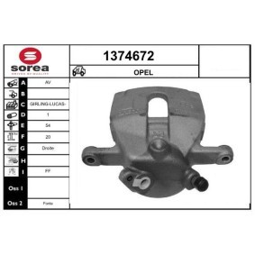 Bremssattel von SNRA