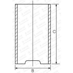 Köp Cylinderfoder av GOETZE ENGINE 14-010830-00 till det låga priset 424,35 kr
