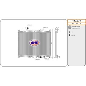 Acquista Radiatore motore da AHE 142.035 a buon mercato per soli 243,57 €