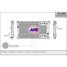 Achetez des Radiateur de chez AHE en ligne pour Korando SUV (CK) à prix modérés