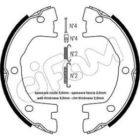 Comprar Zapata de freno de mano de CIFAM 153-077K a bajo precio de 81,35 €