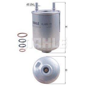Kraftstofffilter 154072375061 von MAGNETI MARELLI günstig für 61,66 € online kaufen