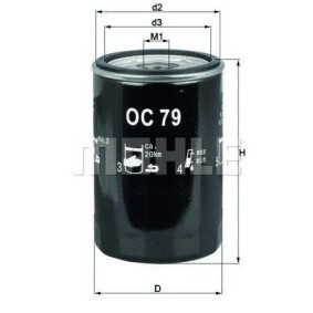 Comprar Filtro de aceite de MAGNETI MARELLI 154076429600 a bajo precio de 19,57 €