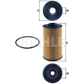 Ölfilter 154085044090 für ROLLS-ROYCE