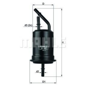 Compre Filtro de combustível da MAGNETI MARELLI 154703251030 a um preço baixo por 28,75 €