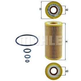 Ölfilter 154703251080 für MAYBACH