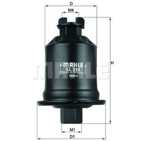 Kraftstofffilter für TOYOTA von MAGNETI MARELLI