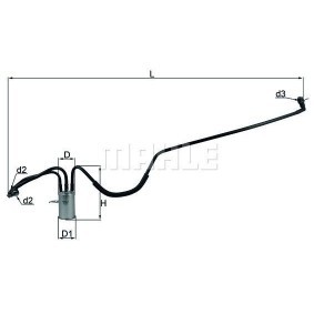 Achetez des Filtre à carburant MAGNETI MARELLI 154703527780 à prix pour 40,44 €