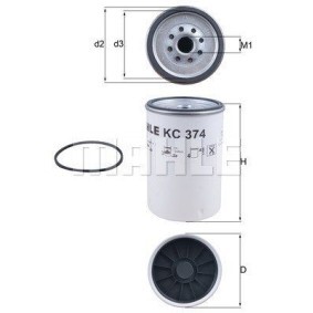 Kraftstofffilter für IVECO von MAGNETI MARELLI