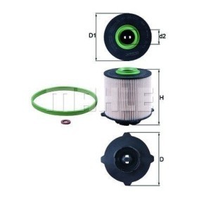 Kraftstofffilter für VAUXHALL von MAGNETI MARELLI