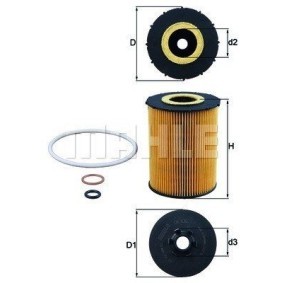 Ölfilter 154705113330 für ROLLS-ROYCE