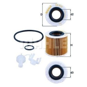 Ölfilter für ASTON MARTIN von MAGNETI MARELLI