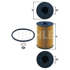 Ölfilter 154705394900 für ROLLS-ROYCE