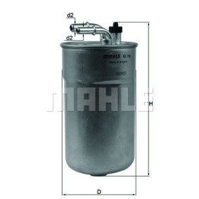 Kraftstofffilter für VAUXHALL von MAGNETI MARELLI