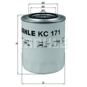 Kraftstofffilter für IVECO von MAGNETI MARELLI