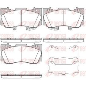 Acquista Kit pastiglie freni da REMSA 1685.02 a buon mercato per soli 54,88 €