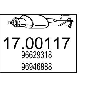 Partikelfilter (DPF) 17.00117 für CHEVROLET