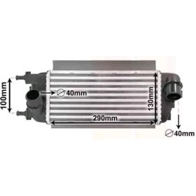 Köp Intercooler av VAN WEZEL 17004455 till det låga priset 1488,91 kr