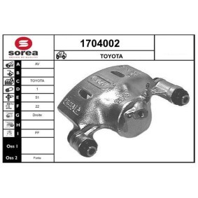 Bremssattel für TOYOTA von SNRA