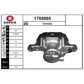 Bremssattel 1705005 von SNRA günstig für 129,35 € online kaufen