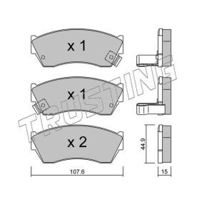 Acquista Kit pastiglie freni da TRUSTING 171.0 a buon mercato per soli 73,89 €