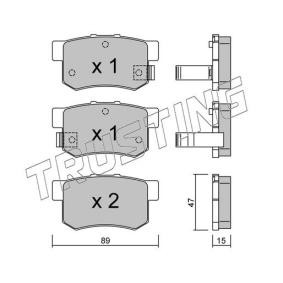 Acquista Kit pastiglie freni da TRUSTING 176.0 a buon mercato per soli 55,89 €