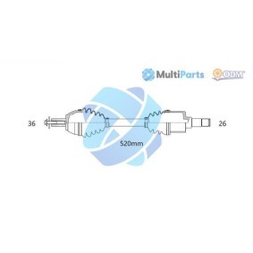 Antriebswelle von ODM-MULTIPARTS