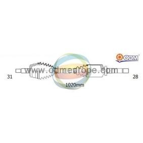 Comprar Árbol de transmisión de ODM-MULTIPARTS 18-272390 a bajo precio de 302,30 €