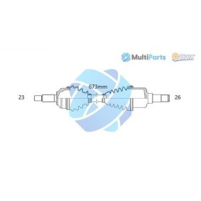 Antriebswelle von ODM-MULTIPARTS