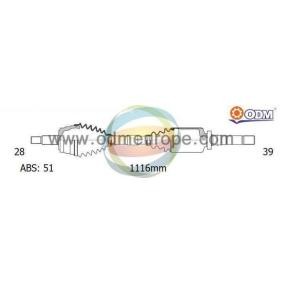 Compre Veio de transmissão da ODM-MULTIPARTS 18-292301 a um preço baixo por 300,65 €