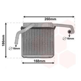 Comprar Radiador de calefacción de VAN WEZEL 18006607 a bajo precio de 68,52 €