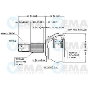 Acquista Kit giunti semiasse da VEMA 18788 a buon mercato per soli 41,00 €