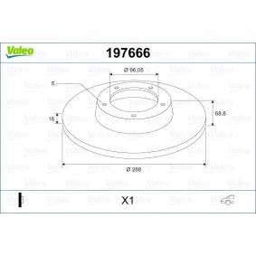 Bremsscheiben von VALEO für Tourneo Custom V362 Bus (F3) günstig online kaufen
