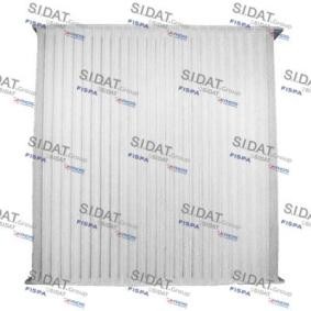 Compre Filtro, ar do habitáculo da SIDAT 198 a um preço baixo por 15,35 €