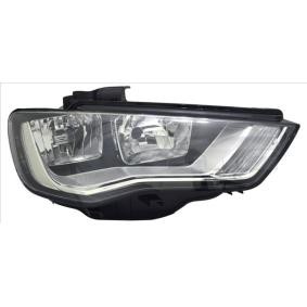 Compre Faros de TYC online para A3 Cabrio (8V7, 8VE) a precios moderados