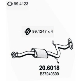 Kjøp Midtre lydpotte av ASSO 20.6018 til den lave prisen 2069,53 NOK