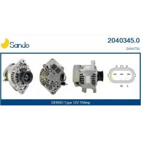 Köp Generator av SANDO 2040345.0 till det låga priset 2915,04 kr